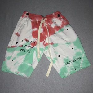 Strivers Row Tye Die Shorts